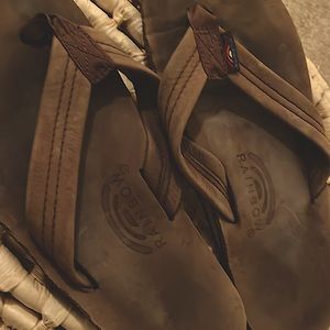 Rainbow Flip Flops- men’s